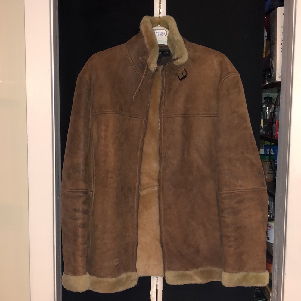 Vintage Sundance Shearling Jacket